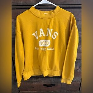 Vans Yellow Sweatshirt